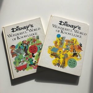 1979 1980 Walt Disney’s Wonderful World of Knowledge Picture Book Yearbook
